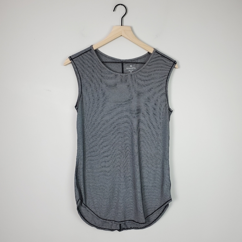 Athleta Striped Tank Top XS